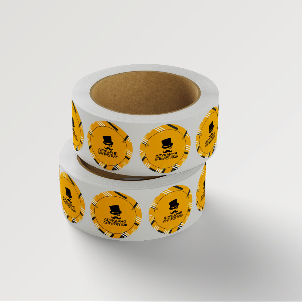 Paper roll label